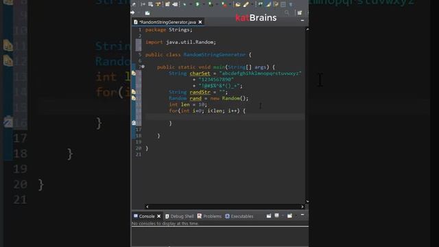 Generating Random String in Java смотреть онлайн