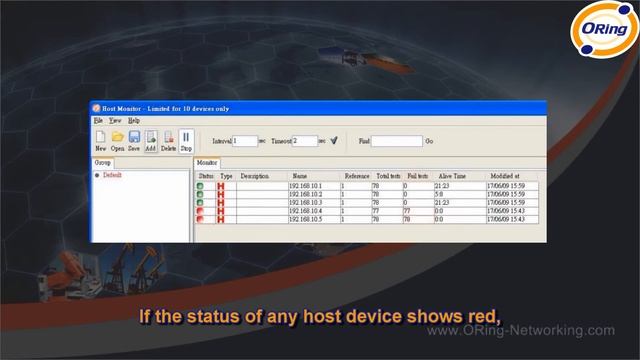 ORing Industrial Networking Corp. — Open-Vision v3.0 Host Monitor Video Tutorial 2011-03 смотреть онлайн