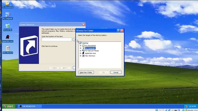 Windows XP 32-bit vs Virus.Win16.Apparition смотреть онлайн