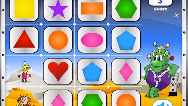 LKG,UKG Class,Nursery Kids.Learning different shapes,Memorise shapes with interesting puzzles games смотреть онлайн