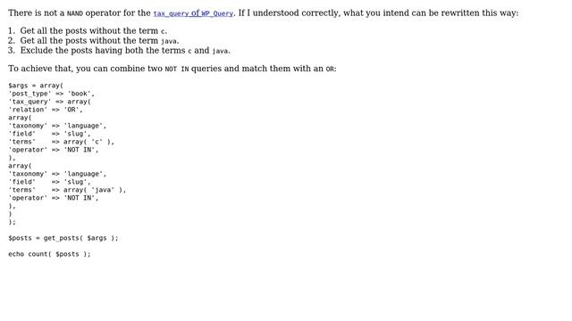 Wordpress: How to count other posts not having specific taxonomy terms? (2 Solutions!!) смотреть онлайн