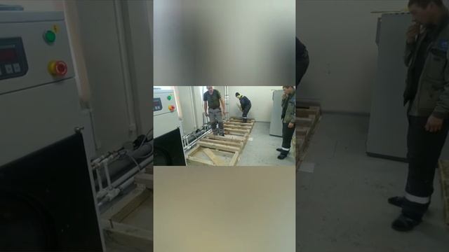 заливка пола  бетоном под стиральные промышленные машины.