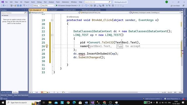 Crud Operation with LINQ in Asp.net C# | LINQ TO SQL CRUD OPERATION смотреть онлайн