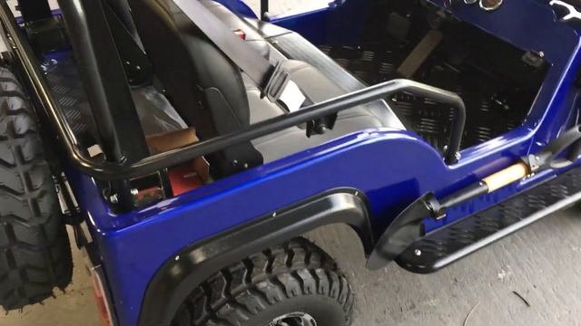 Goodwood electric mini Jeep test drive and walk around tour смотреть онлайн