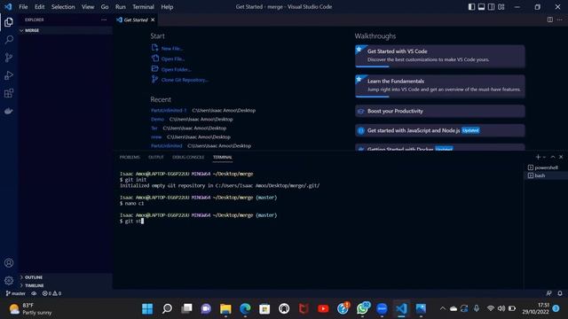 Azure Devops - GIT Commit, MERGE CONFLICT,GIT CHECKOUT Cont'd- Instructor Isaac n Femi(Sat 10-29-22 смотреть онлайн