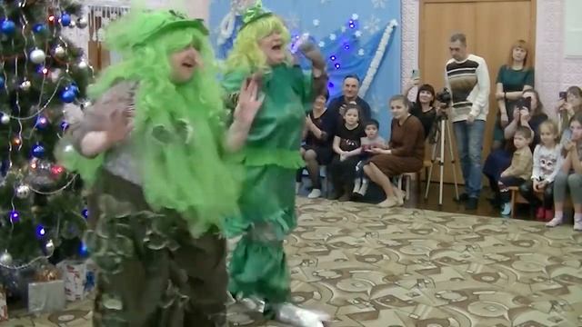 фрагмент Новогоднего утренника ДС Дружба смотреть онлайн