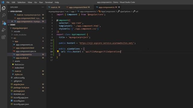 Getting Started with the Angular File Manager Component смотреть онлайн