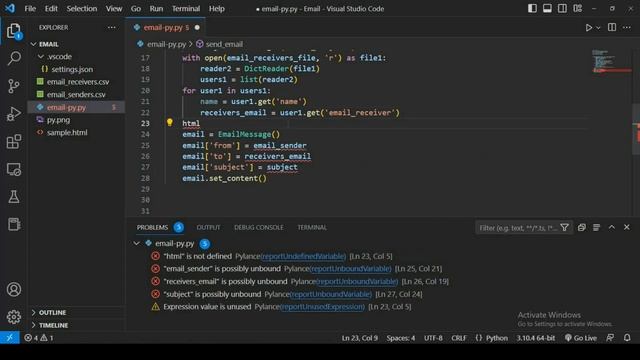Sending Customizable Emails with Python | By Pranav Yewale | 2023 смотреть онлайн