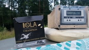 Тест отстрел Спортивных патронов IGLA CHAMPION 28г.