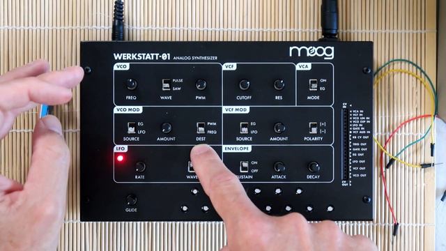 MOOG WERKSTATT-01 (Basics And Patching)