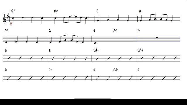 Unforgettable - Nat King Cole 1951 (Tenor Sax Bb) [Sheet music] смотреть онлайн