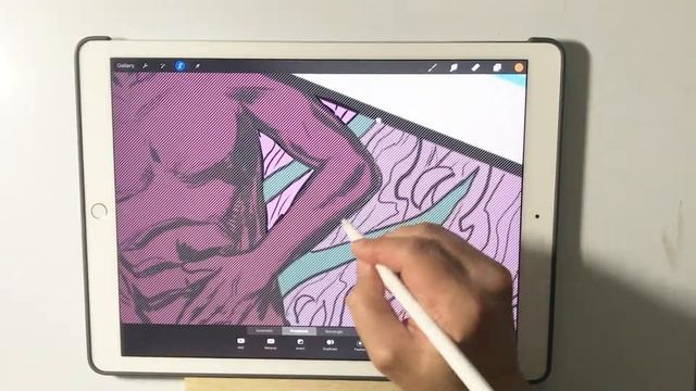 Procreate Lasso Tool and Fill смотреть онлайн