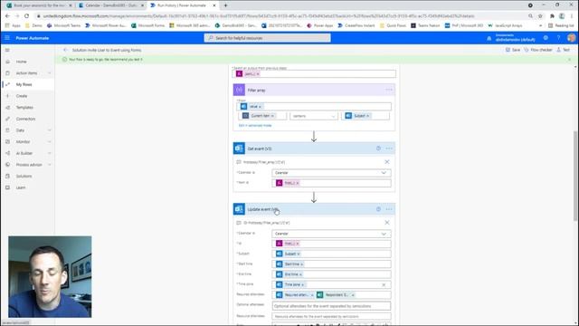 Attendee registration using Microsoft Forms - Automatically add user to Outlook Event using Flow смотреть онлайн