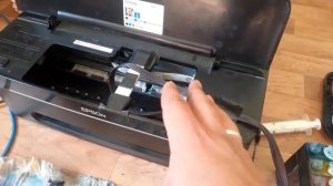 Epson Stylus S22 не чистит головку и если горять все лампочки что делать (Sultan Boy)