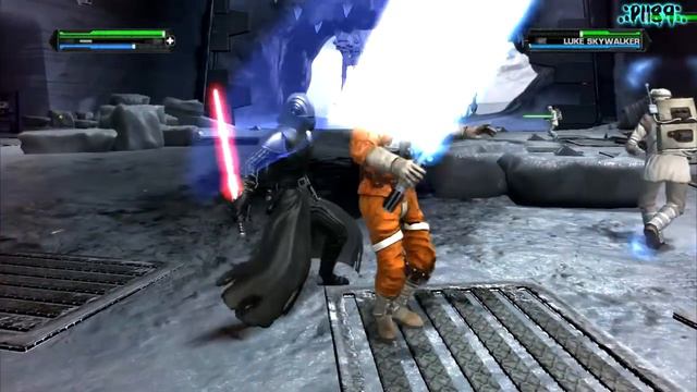 Star Wars The Force Unleashed - Luke Vs. Starkiller [HD] смотреть онлайн