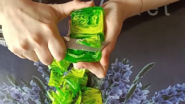 ASMR: режу мыло ручной работы L'Cosmetics