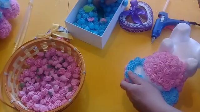Мастеркласс как сделать мишку из роз смотреть онлайн