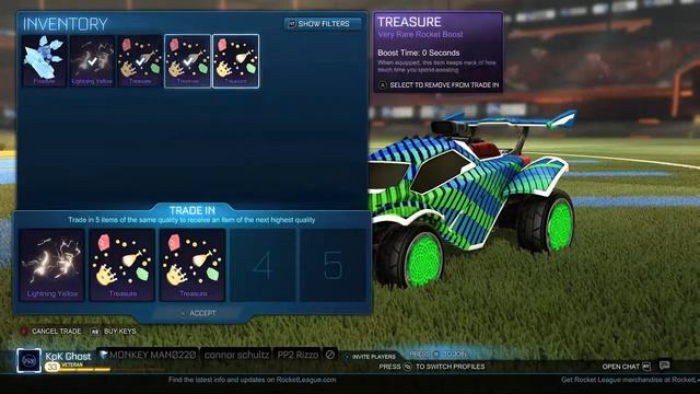 White And Crimson Octane Back to Back - Rocket League Very Rare Trade Ups смотреть онлайн