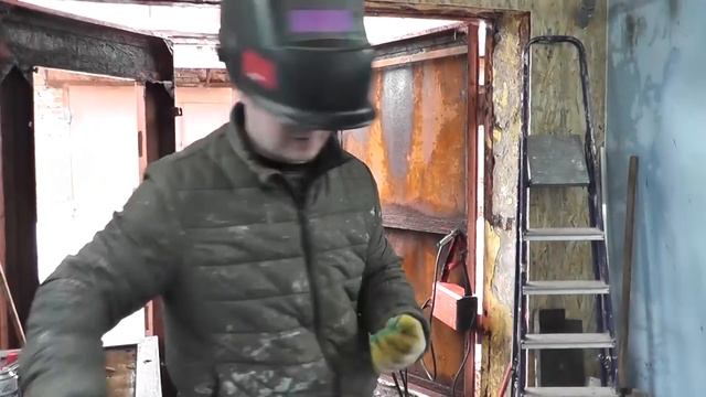 Ремонт гаража своими руками смотреть онлайн