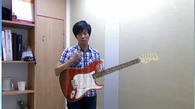 [푸른나무] Kinect & Flash Air Guitar смотреть онлайн