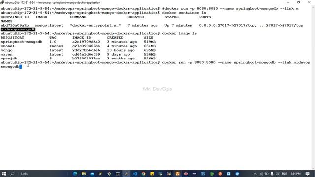 How to Dockerize SpringBoot Application with MongoDB Database and make connections. смотреть онлайн