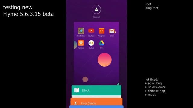 MEIZU m2 mini Flyme 5.6.3.15 beta тестирование + Antutu ||| Old bugs, no fix ////facepalm смотреть онлайн