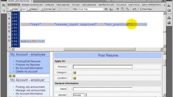 PHP Project - Function Form Validation - Part 49