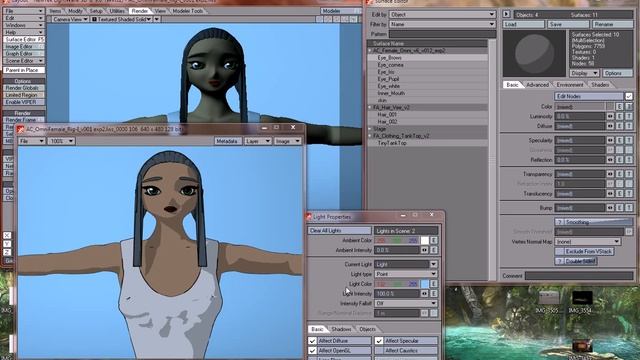 Omni Cel Shader Node Network for Lightwave смотреть онлайн