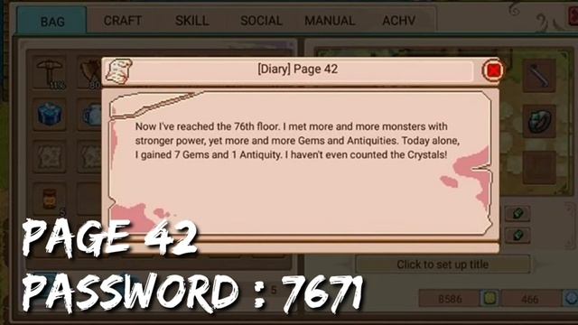 Diary Lock Box Harvest Town | Lost Diary in Occult Cave смотреть онлайн