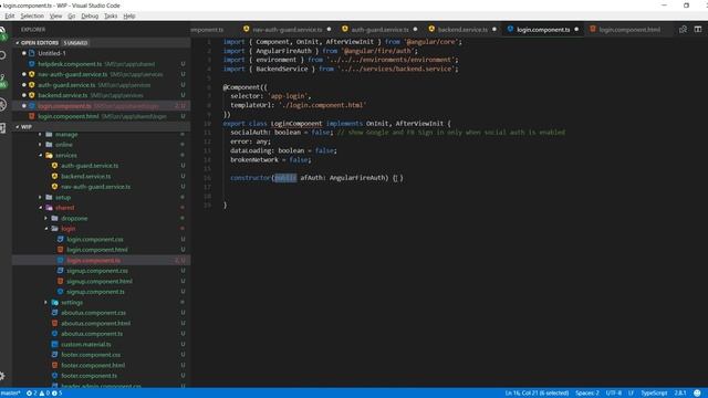 Angular Firebase #4 School Student Online education Management App - Social Authentication Login смотреть онлайн