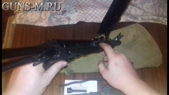 Охолощенный АКС-74У-СО смотреть онлайн