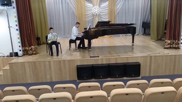Сычев Константин, "Маленькая полька", Д. Кобалевский, "Колыбельная", Е. Ботяров (зал) смотреть онлайн
