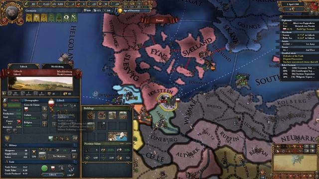 Altmark annihilated - Europa Universalis 4 - Lions of the North: Germania смотреть онлайн