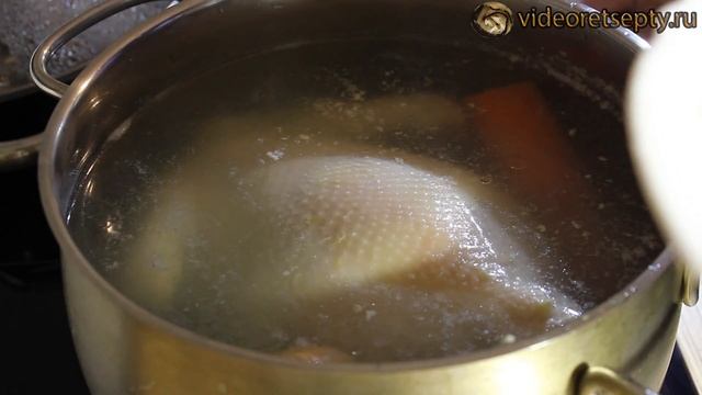 Бульон куриный / Chicken broth | Видео Рецепт смотреть онлайн