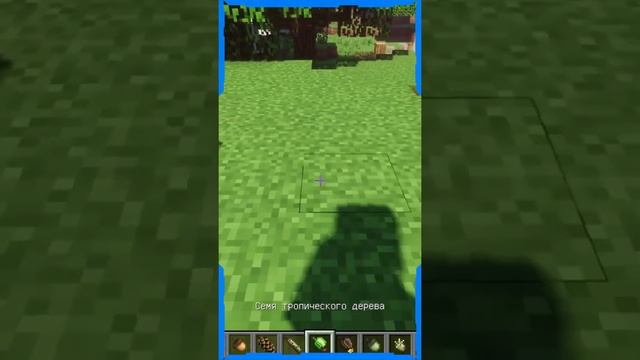 Моды В Майнкрафте / Реалистичная физика деревьев в Minecraft #Shorts