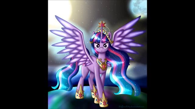 Песня "Старший братец - мой друг навечно" + подборка картинок с аликорном Твайлайт Спаркл. смотреть онлайн