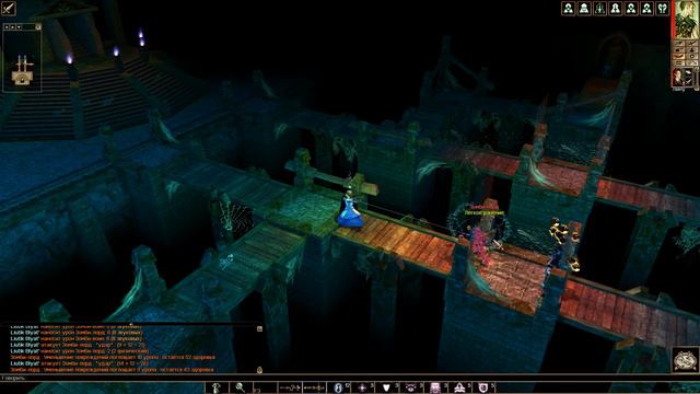 Neverwinter Nights Чарвуд. Проклятый лес. Скелеты ч.4 смотреть онлайн