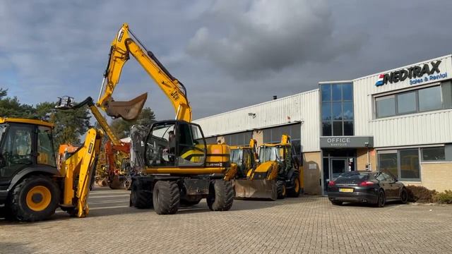 JCB JS145W 2008 смотреть онлайн