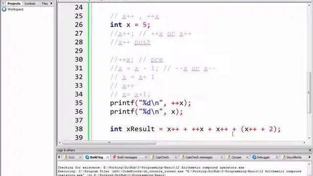 Session 12 Arithmetic, Operators Ordering, ++x, x++ ,--x, x-- , typedef, Enum смотреть онлайн