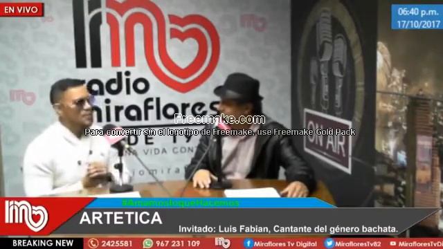 Radio Miraflores FM - Luis Fabian ( El Latino De La Bachata ) смотреть онлайн