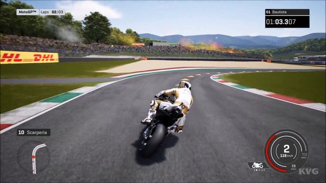 MotoGP 18 - Alvaro Bautista Gameplay (PC HD) [1080p60FPS] смотреть онлайн