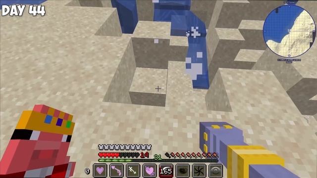 I SURVIVED 100 Days in One Piece Minecraft... Here's What Happened! смотреть онлайн