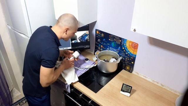 ТЕСТ ВИДЕОКАМЕР ГОРЯЧЕЙ ВОДОЙ В КАСТРЮЛЕ| ВИДЕОНАБЛЮДЕНИЕ смотреть онлайн