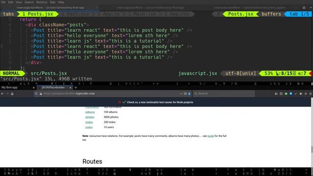 4- تعلم أساسيات react : read data from JSON file смотреть онлайн
