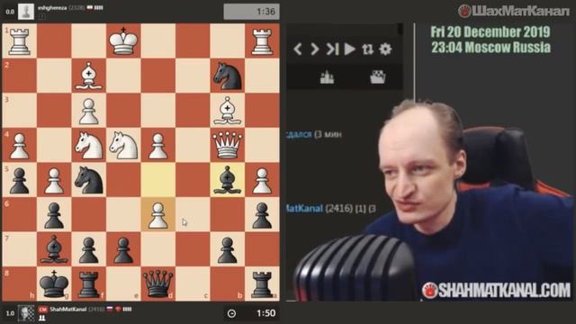 #1082 ДВА КОНЯ ЗА ФЕРЗЯ ШАХМАТЫ БЛИЦ смотреть онлайн