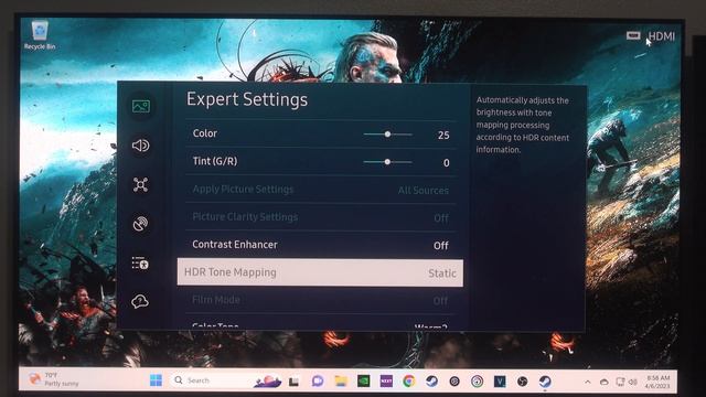 Samsung S90C PC Gaming Setup & 144Hz Refresh Rate Testing смотреть онлайн