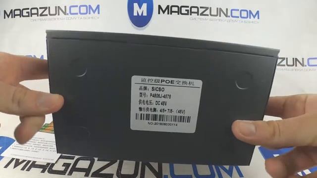 Комплектация Fast Ethernet коммутатора Sicso P4806J-4578 смотреть онлайн