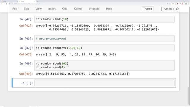 3 NumPy Arrays Part Two смотреть онлайн