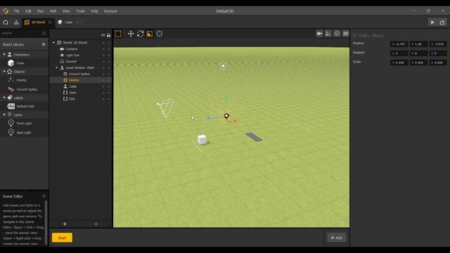 BuildBox 3 Tutorial - Make a Basic 3D Game in 20 minutes with no code смотреть онлайн