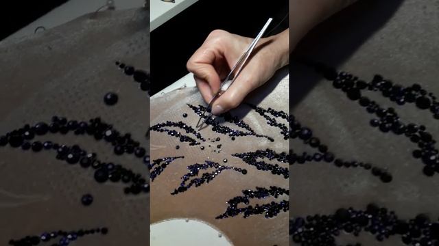 работа термо стразами по ткани смотреть онлайн